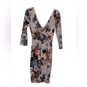 Fashion Nova Bodycon Wrap Dress Size Medium